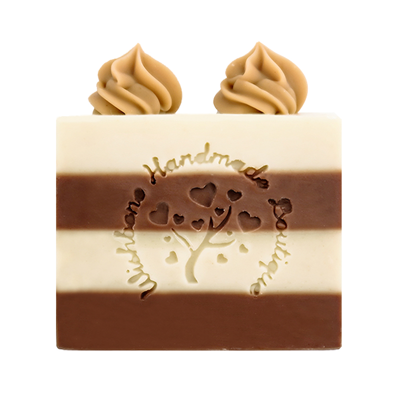 Cocoa refreshing soap with goat milk